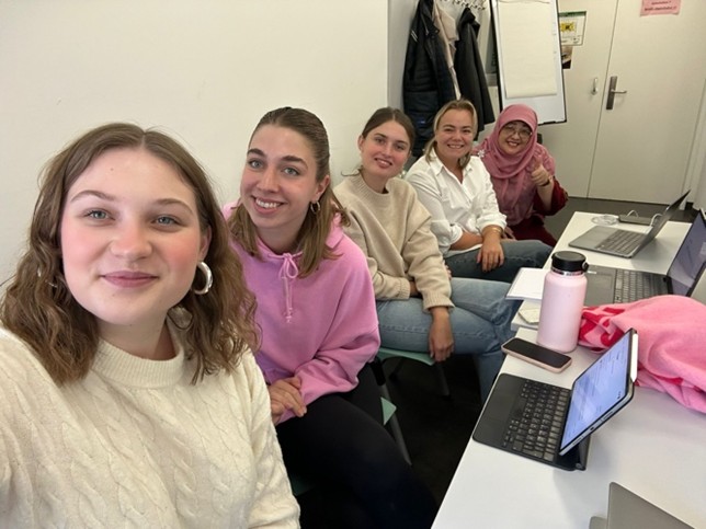 Impressions from the Co-teaching at the University of Vienna Teaching Clinic, 20.10.2025.