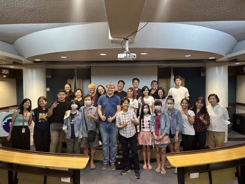 Robert Kourist, Irene Rodriguez at University of the Philippines