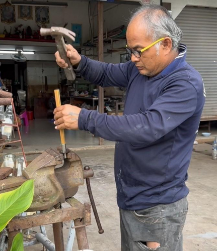 Bamboo sample preparation for tensile strength test