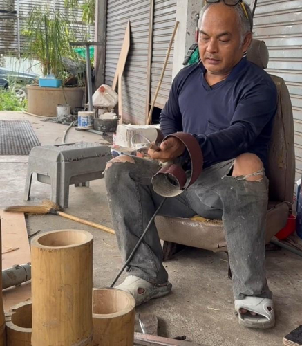 Bamboo sample preparation for tensile strength test