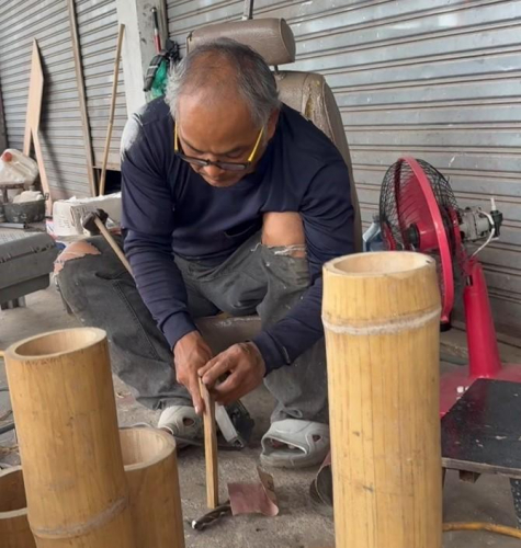 Bamboo sample preparation for tensile strength test