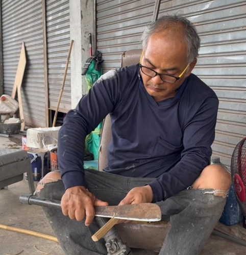 Bamboo sample preparation for tensile strength test